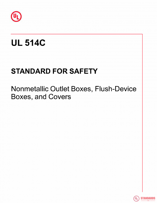 UL 514C PDF